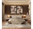 Молдинг стеновой ударопрочный влагостойкий под покраску Decor-Dizayn 30x20x3000 мм DD611 (3m) 13