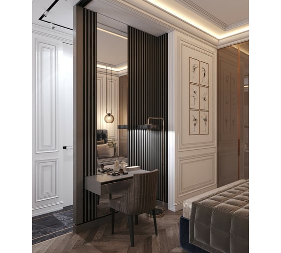 Молдинг стеновой ударопрочный влагостойкий под покраску Decor-Dizayn 20x20x3000 мм DD622 (3m)