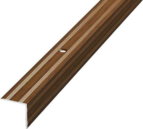 Внешний порог-угол д5 GRACE (алюминий; 20x20 мм; 1,35 м; 091 дуб темный) УТ000037870