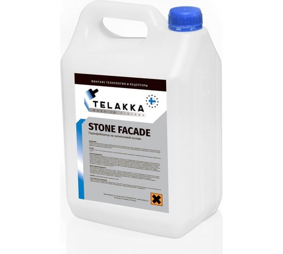 Гидрофобизатор для фасада Telakka GIDROFOB STONE FACADE 10 л 4631160697814 1