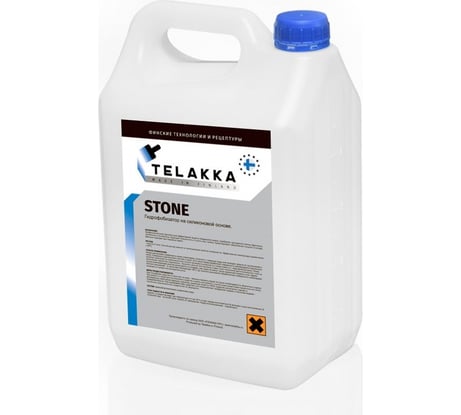 Гидрофобизатор для камня и плитки Telakka GIDROFOB STONE 10 л 4631160697784