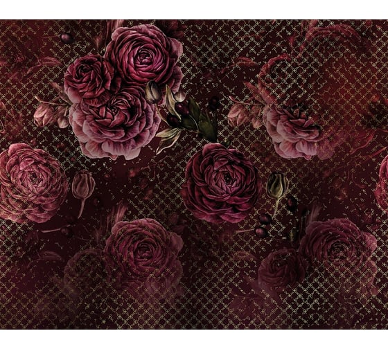 Фотообои флизелиновые Komar "Rouge Intense" 350х280 см HX7-046