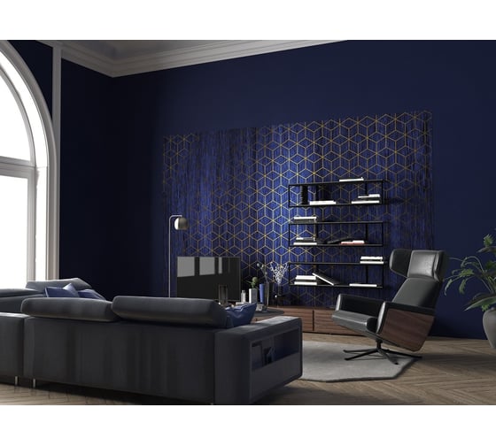 Фотообои флизелиновые Komar "Mystique Bleu" 400х280 см HX8-048