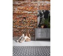 Фотообои флизелиновые Komar "Кирпичная кладка" 368x248 см XXL4-025
