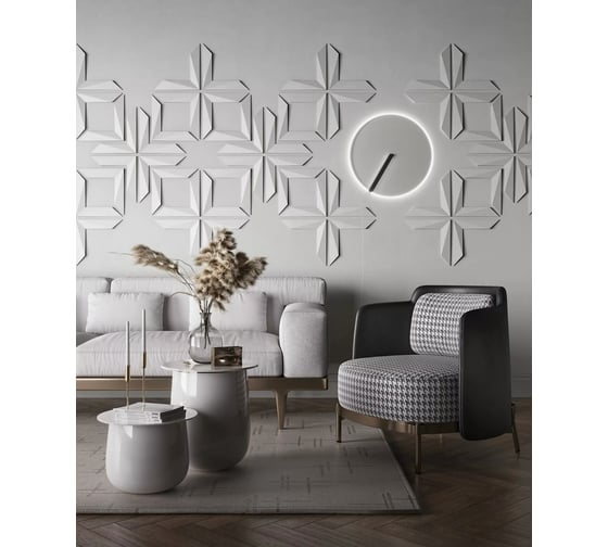 Декоративный орнамент Cosca Decor 3d для стен и потолков, арт.13. набор 4 шт. 00-00077289