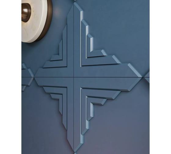 Декоративный орнамент Cosca Decor 3d для стен и потолков, арт.11. набор 4 шт. 00-00077287