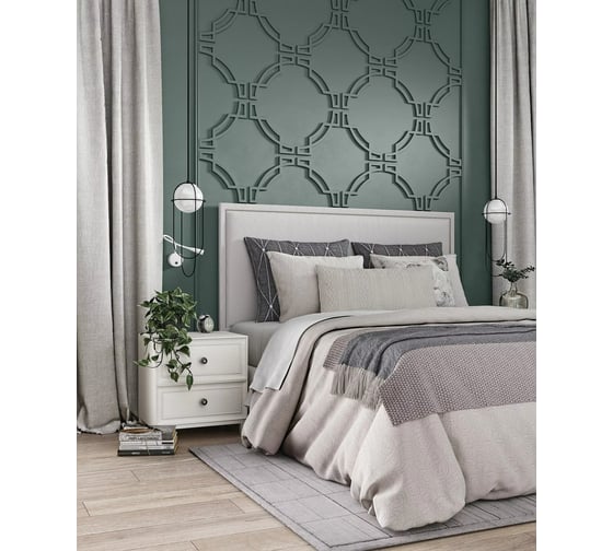 Декоративный орнамент Cosca Decor 3d для стен и потолков, арт.12. набор 4 шт. 00-00077288