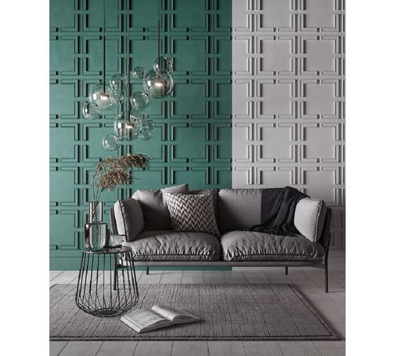 Декоративный орнамент Cosca Decor 3d для стен и потолков, арт.01. набор 4 шт. 00-00077282