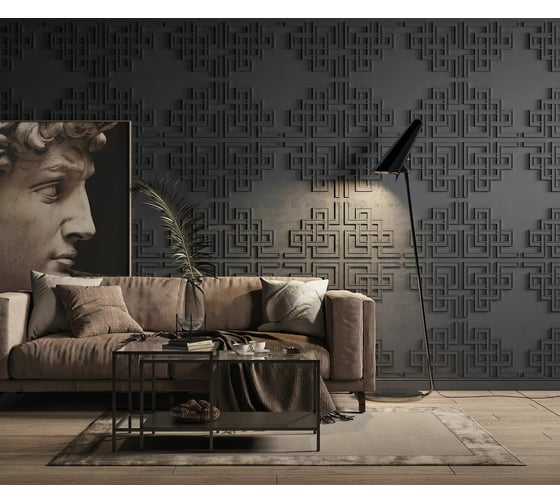 Декоративный орнамент Cosca Decor 3d для стен и потолков, арт.04. набор 4 шт. 00-00077283