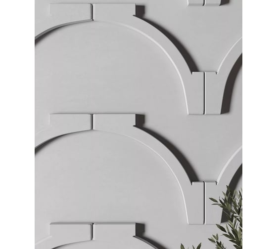Декоративный орнамент Cosca Decor 3d для стен и потолков, арт.08. набор 4 шт. 00-00077285