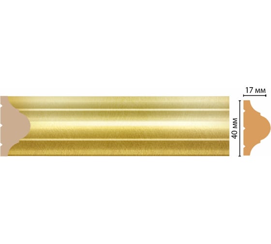 Молдинг Decomaster D002-374 40x17x2400 мм D002-374 ДМ