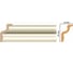 Потолочный плинтус Decomaster D148-61ДМ 45x30x2400 мм D148-61 ДМ 3