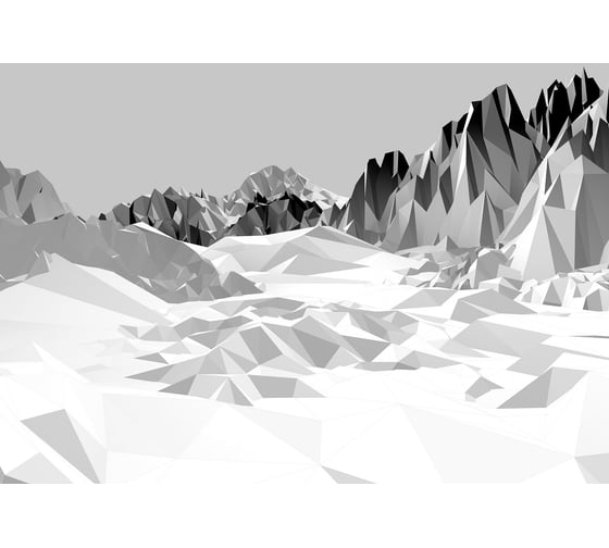 Фотообои бумажные Komar "Лед (Icefields)" 368x254 см 8-208