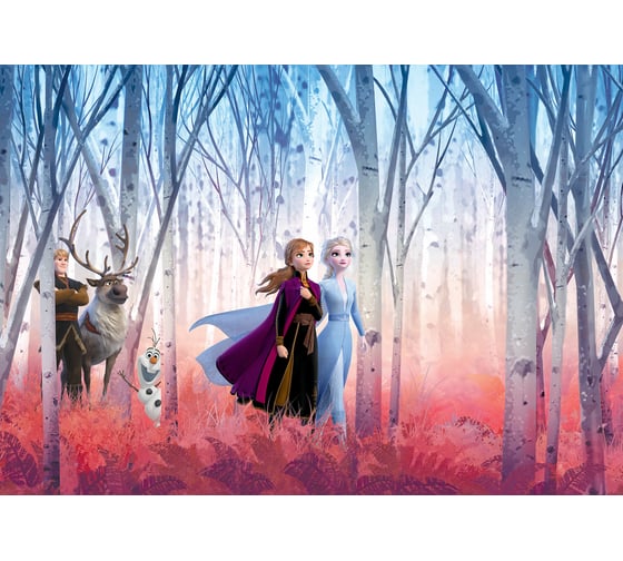 Фотообои бумажные Komar Disney "Холодное сердце: друзья навсегда" 368x254 см 8-4102