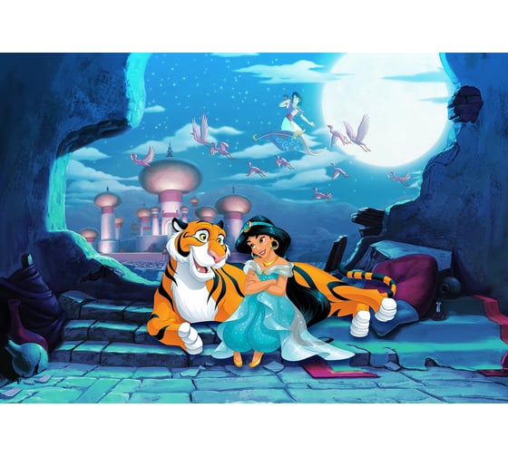 Фотообои бумажные Komar Disney "В ожидании Алладина" 368x254 cм 8-4115