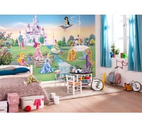 Фотообои бумажные Komar Disney "Замок принцесс" 368 смх2.54 м 8-414