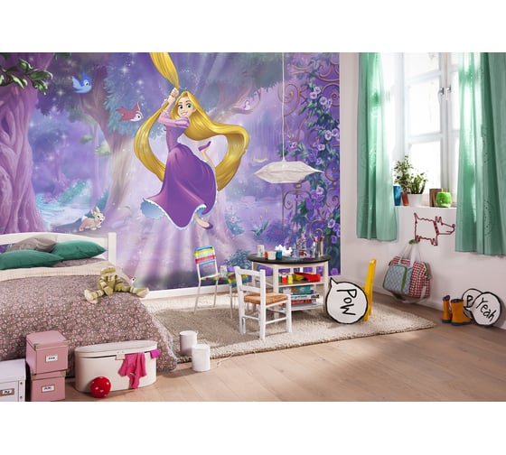Фотообои бумажные Komar Disney "Рапунцель" 368x254 cм 8-451