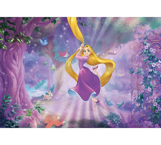 Фотообои бумажные Komar Disney "Рапунцель" 368x254 cм 8-451