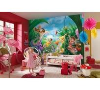 Фотообои бумажные Komar Disney "Феи на лугу" 368смх2.54м 8-466