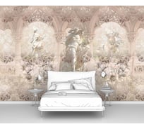 Фотообои флизелиновые Premium ООО Первое ателье "Абстрактная картина со скульптурами" 150x100 ШxВ pw28720-1