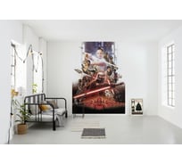 Фотообои бумажные Komar STARWARS "Звездные войны: кинопостер Рей" 184x254 см 4-4113