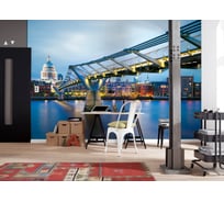 Фотообои бумажные Komar "Мост Тысячелетия" 368 смх2.54 м 8-924