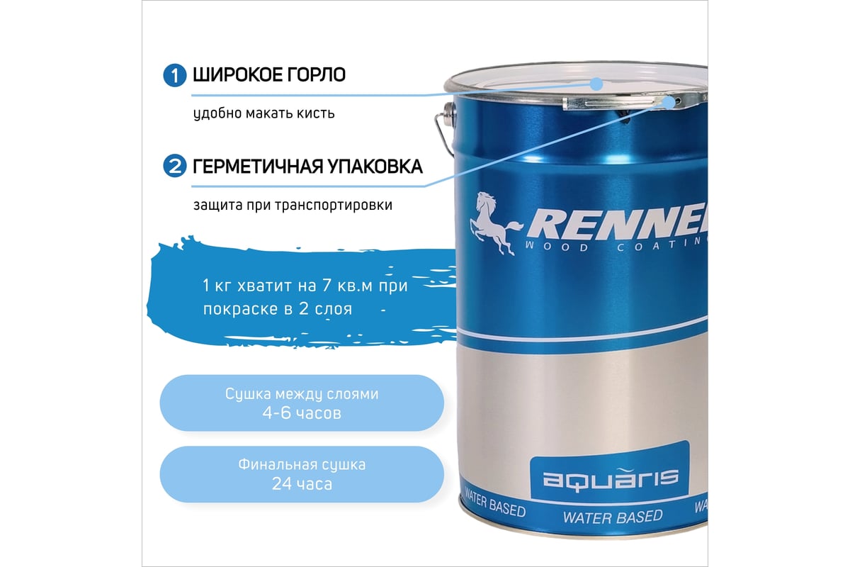 Гидромасло для террас RENNER YS M303 5 л 5-303-0 - выгодная цена ...