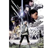 Фотообои бумажные Komar STARWARS "ЗВЕЗДНЫЕ ВОЙНЫ: Баланс" 184x254 см 4-496
