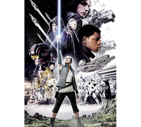 Фотообои бумажные Komar STARWARS "ЗВЕЗДНЫЕ ВОЙНЫ: Баланс" 184x254 см 4-496 1