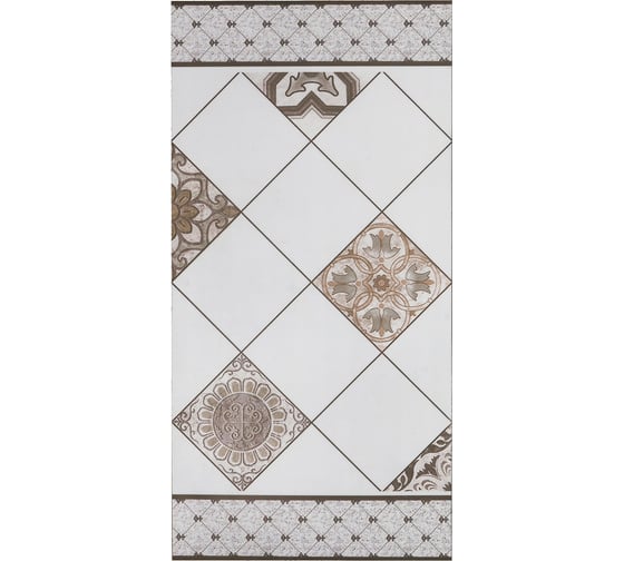 Самоклеящаяся ПВХ плитка LAKO Дамаск (толщина 2 мм; 3,06 м²) LKD-PH013