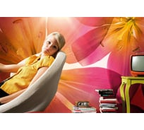 Фотообои бумажные Komar "Летнее солнце" 368x254 см 8-928