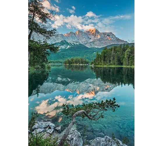 Фотообои бумажные Komar "Зеркальное озеро" 184x254 см 4-537 1