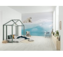 Фотообои бумажные Komar "Полярный медведь" 368x254 см 8-536