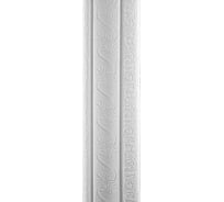 Самоклеящийся плинтус Центурион кантри 75х8х2300 мм белый 80771