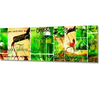 Панель для кухонного фартука ФАРТУКОФФ глянцевая "ФФ - 44", 2000x600x1,0 мм, Фотопечать 35010440402