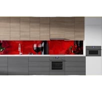 Панель для кухонного фартука ФАРТУКОФФ глянцевая "ФФ - 58", 2000x600x1,0 мм, Фотопечать 35010580402