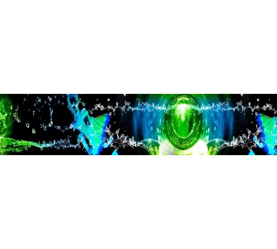 Панель для кухонного фартука ФАРТУКОФФ глянцевая "ФФ - 71", 2000x600x1,0 мм, Фотопечать 35010710402 1