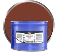 Алкидно-уретановая эмаль для бетонных полов OLECOLOR (красно-коричневый; 10 кг) 4300011188