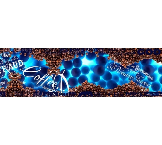 Панель для кухонного фартука ФАРТУКОФФ глянцевая "ФФ - 129", 2000x600x1,0 мм, Фотопечать 35011290402