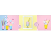 Панель для кухонного фартука ФАРТУКОФФ глянцевая "ФФ - 411", 2000x600x1,0 мм, Фотопечать 35014110402