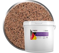 Акриловая штукатурка Farbitex (мраморная крошка; мелкозернистая; 0,5-1 мм; миндальная крошка) 4300011169