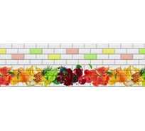 Панель для кухонного фартука ФАРТУКОФФ глянцевая "ФФ - 473", 2000x600x1,0 мм, Фотопечать 35014730402