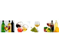 Панель для кухонного фартука ФАРТУКОФФ глянцевая "ФФ - 55", 3000x600x1,0 мм, Фотопечать 35010550403