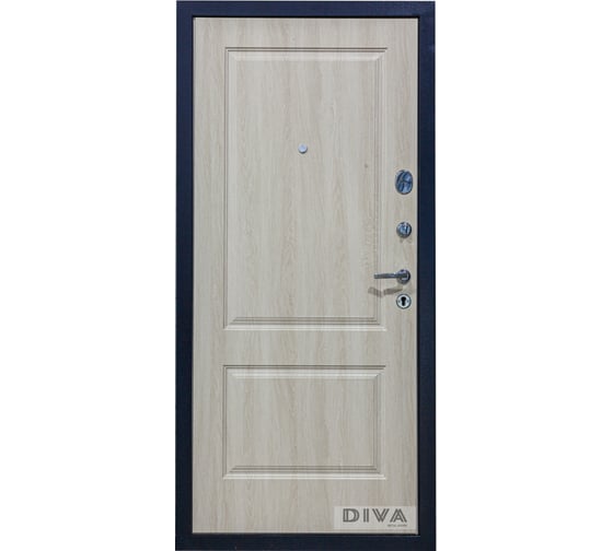 Дверь DIVA 510 2050x860 мм Правая Титан-Дуб фил крем УТ-00073753