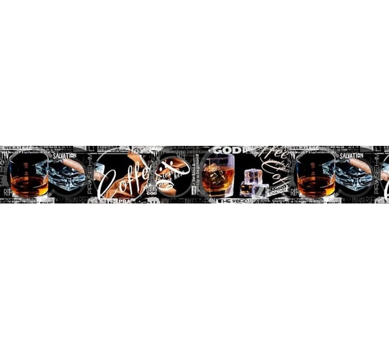 Панель для кухонного фартука ФАРТУКОФФ глянцевая "ФФ - 139", 3000x600x1,0 мм, Фотопечать 35011390403