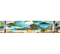 Панель для кухонного фартука ФАРТУКОФФ глянцевая "ФФ - 177", 3000x600x1,0 мм, Фотопечать 35011770403