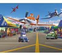 Фотообои бумажные Komar Disney "Самолеты Пит Стоп" 184 смх1.27 м 1-474