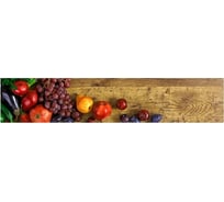 Панель для кухонного фартука ФАРТУКОФФ глянцевая "ФФ - 195", 3000x600x1,0 мм, Фотопечать 35011950403