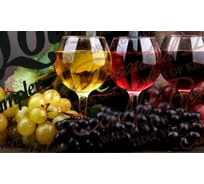 Панель для кухонного фартука ФАРТУКОФФ "ФФ - 52", глянцевая 1000x600x1,0 мм, Фотопечать 35010520401