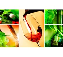 Панель для кухонного фартука ФАРТУКОФФ "ФФ - 65", глянцевая 1000x600x1,0 мм, Фотопечать 35010650401